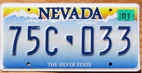 nevada license plate options.